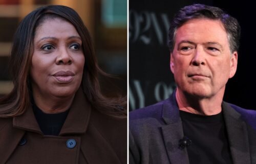 Lindsey Halligan is seen here outside the White House on August 20.