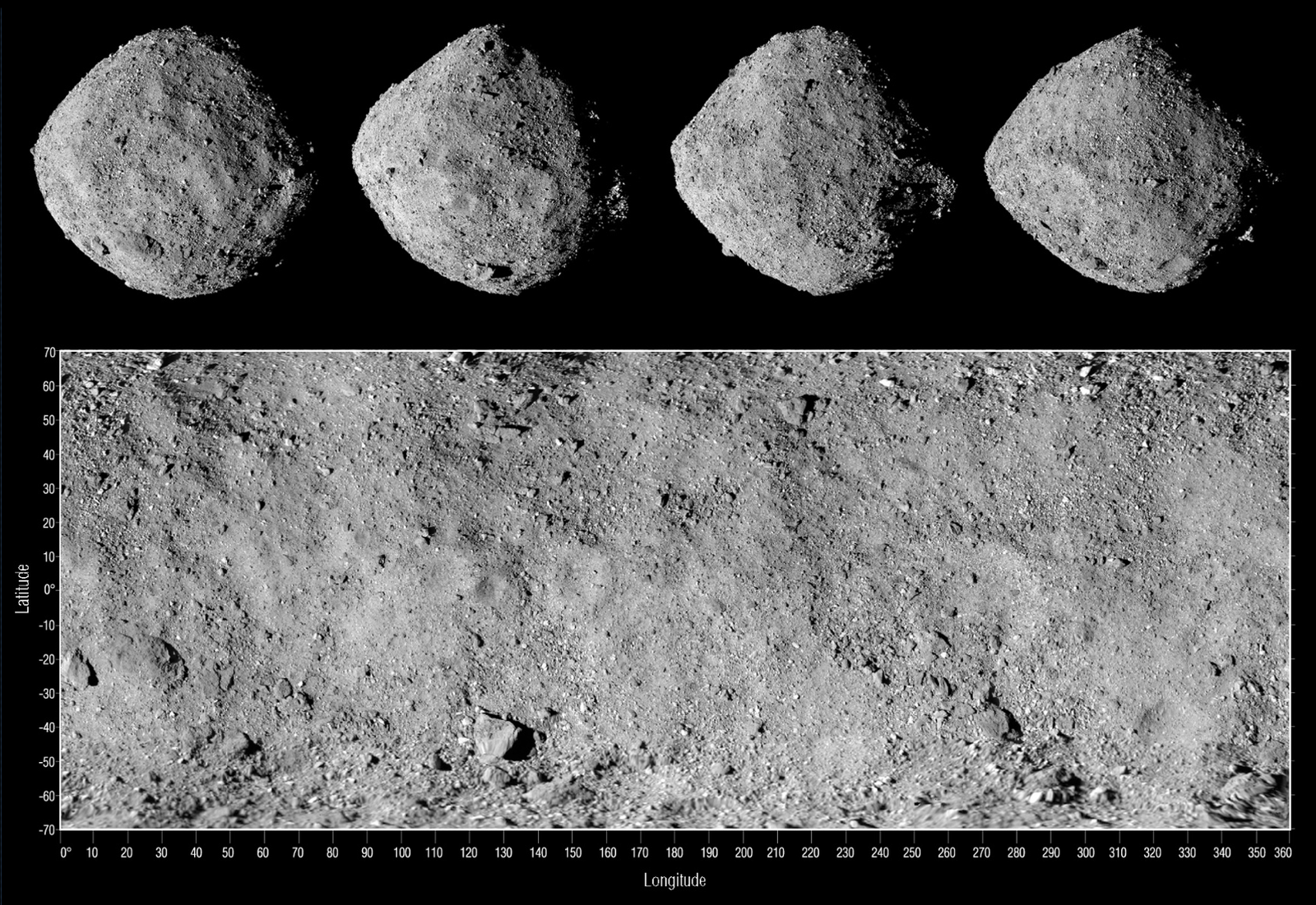 <i>Erika Blumenfeld and Joseph Aebersold/NASA via CNN Newsource</i><br/>A container holding rocks and dust from asteroid Bennu.