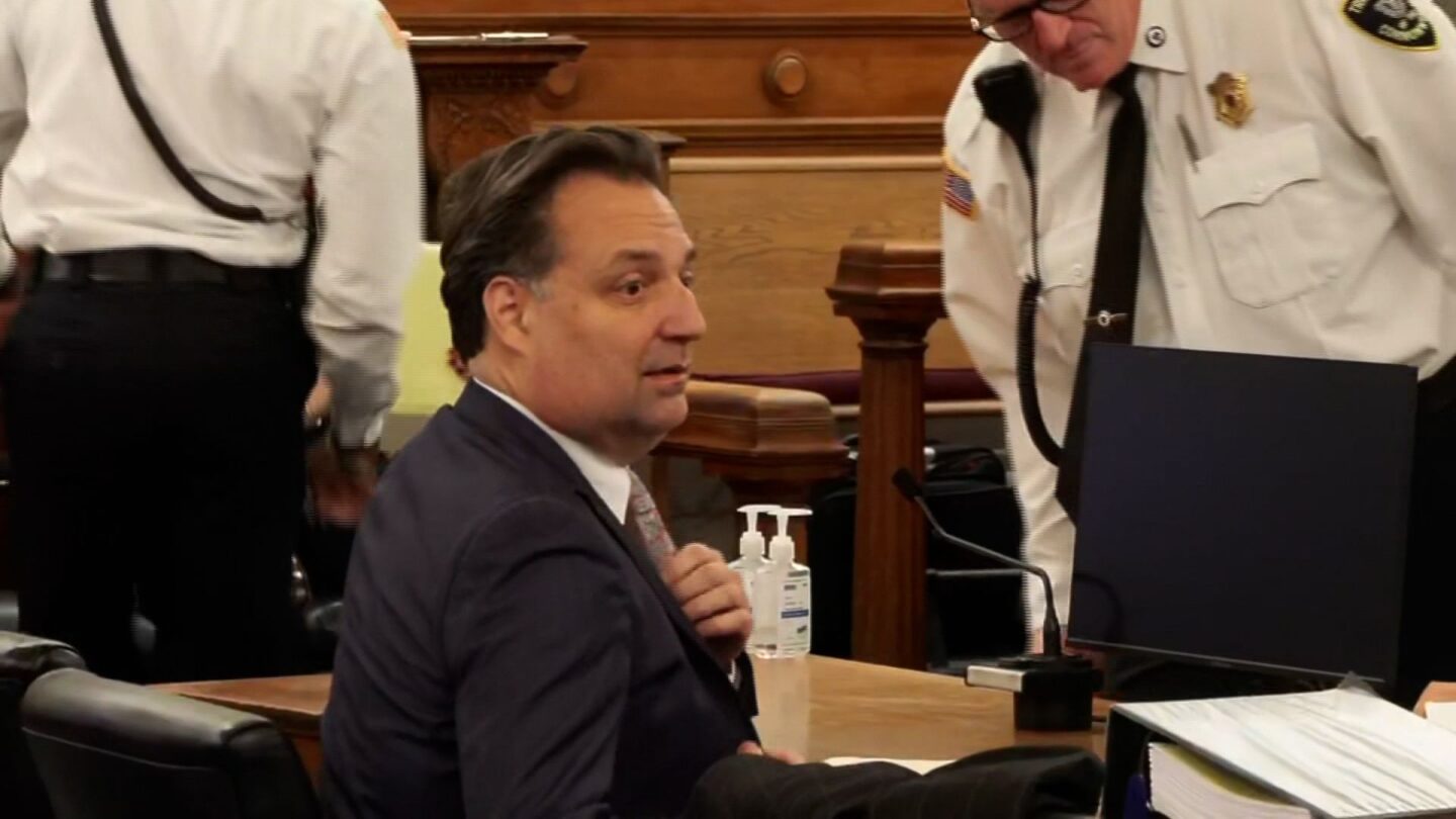 <i>Pool via CNN Newsource</i><br/>Brian Walshe appears in court in Dedham